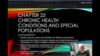 Celebrity Chapter 23 - Chronic Health Conditions and Special Populations | NASM CPT Wealth