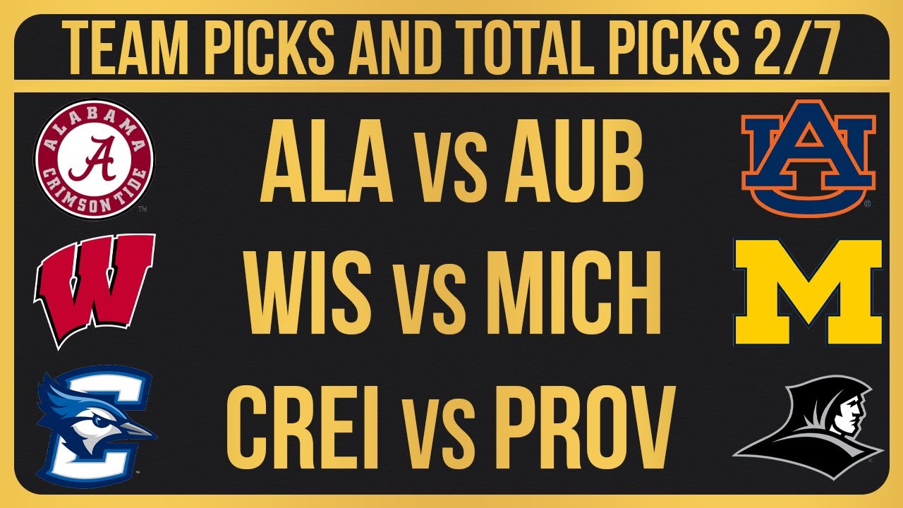 FREE College Basketball Picks Today 2/7/24 CBB Picks NCAAB Betting