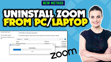 How to uninstall zoom from pc/laptop 2025