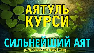 АЯТ АЛЬ КУРСИ СИЛЬНАЯ ЗАЩИТА, آية الكرسي, Слушать Утром и Вечером. powerful quran for body healing.