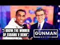 Michael Buffer knows the winner of Eubank vs Benn