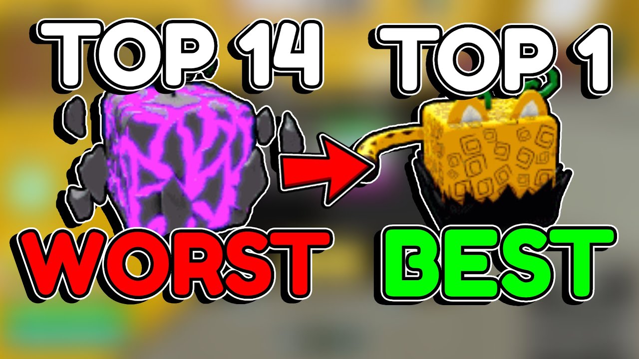 Ranking Every Devil Fruit *TRADING VALUE* In Blox Fruits!, Roblox