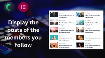 Display the posts of the members you follow|Create Query | JetEngine