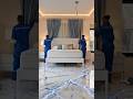 Electric Blue Lightning Epoxy Bedroom Transformation