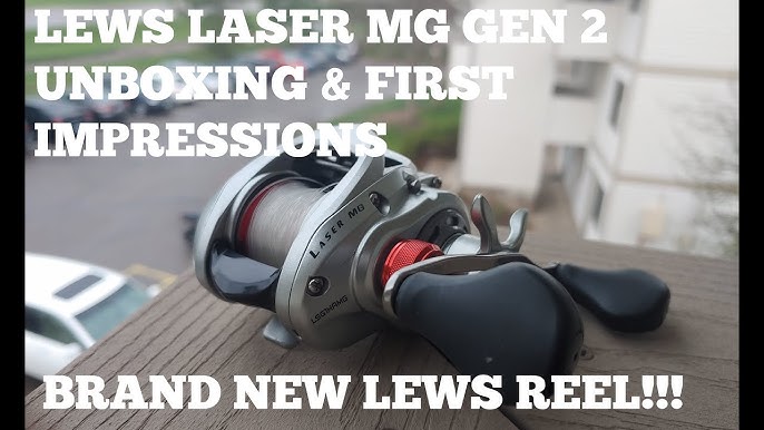 LEW'S LASER MG SPEED SPOOL - Unboxing and Testing Out