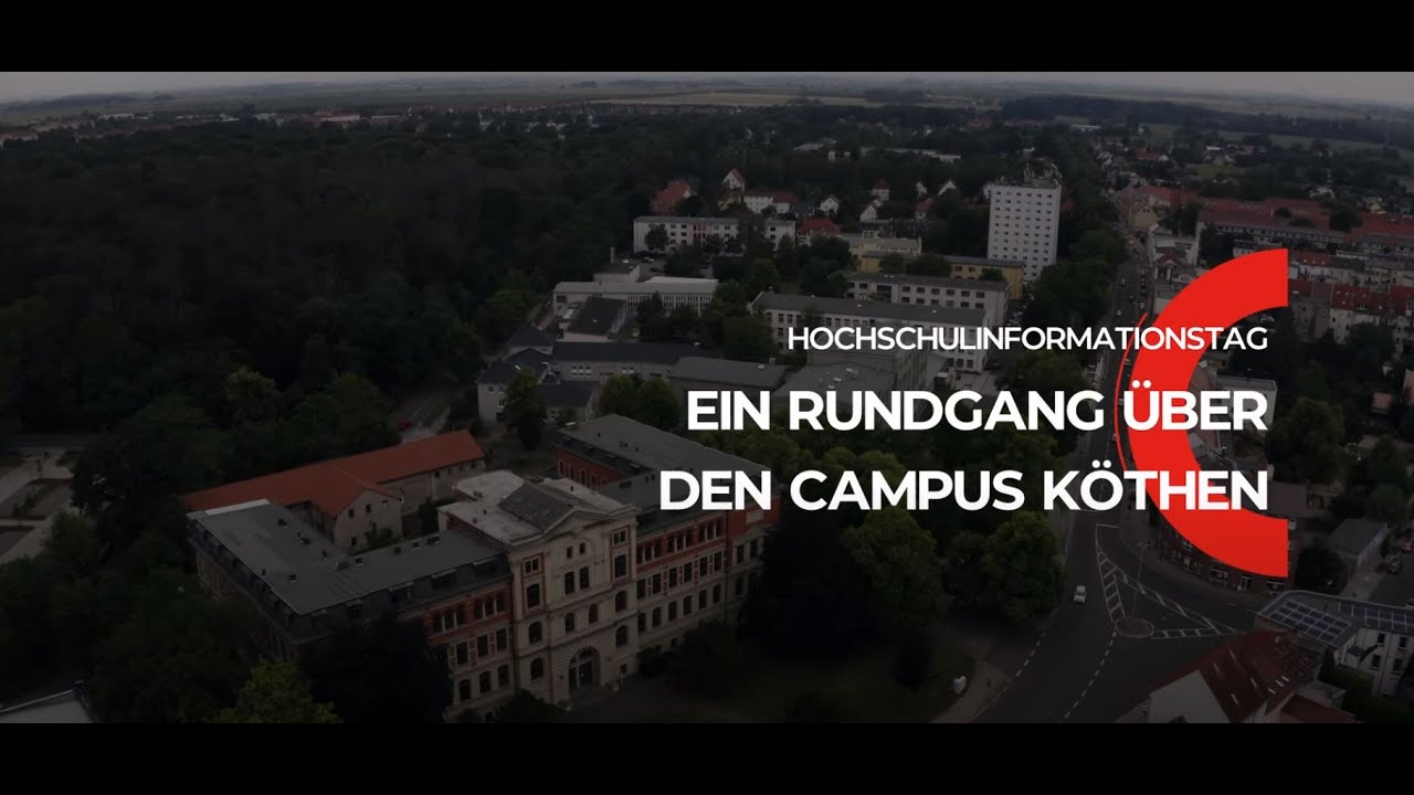 Rundgang über den Campus Köthen | Hochschule Anhalt