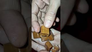 Candy plus paper tearing asmr sound/#asmr /#satisfying /#chocolate