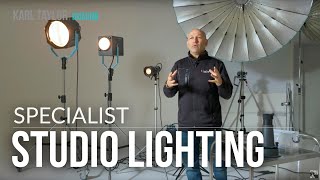 An Explanation of Specialist Studio Lighting including the Pulso Spot 4, fresnels and projections. An Explanation of Specialist Studio Lighting including the Pulso Spot 4, fresnels and projections.