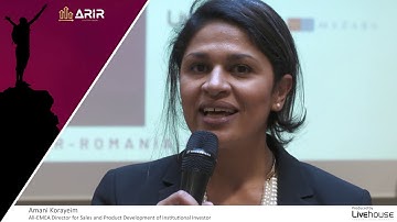 ARIR Forum - Amani Korayeim - Director, EMEA Sales at Institutional Investor, 23 May 2019