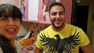 اكل مغربي ومصري???? ??حماتي دارت بي حسابي الله يدير بي حسابها