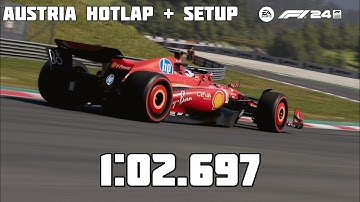 F1 24 - Austria Hotlap + Setup - 1:02.697