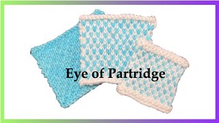 Eye of Partridge Stitch in 1 & 2 colors worked flat and in the round by Knitting with Suzanne Bryan 12,578 views 2 years ago 20 minutes