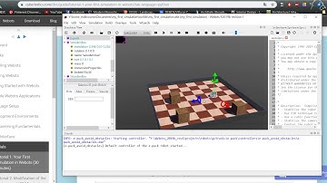 國立虎尾科技大學機械設計工程系電腦輔助設計實習黃學聖 -webots tutorial 1 40723239