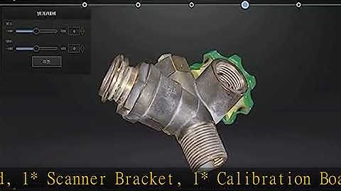 Shining3D [EinScan-SE V2] White Light Desktop 3D Scanner, 0.1 mm Accuracy, 1s Single Scan Speed, 70