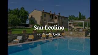 San Leolino | Stone farmhouse in San Gimignano with Pool | Tuscany Villa Rental