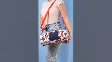 How to sew a duffle bag easily! Step-by-step tutorial! Miarti👜✂️