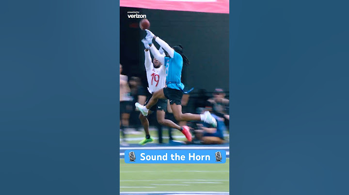 JAYCEE HORN ON THE 🎙️ #panthers #probowl