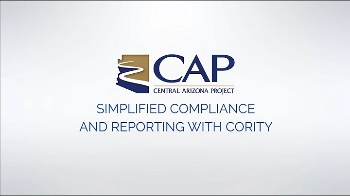 Cority Testimonial: Aaron Welch, Central Arizona P...