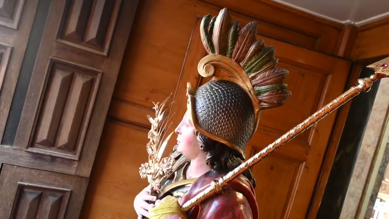 Adelfia SAN TRIFONE festa 2022. Trionfale uscita della processione. 5/10