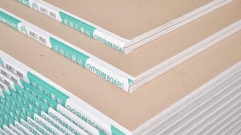 Drywall Manufacturing Gypsum Plaster Board Manufacturing Machine Production Line Gypsum Power Making