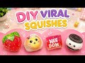 5 Viral DIY Squishy / How to make Viral Squishes at home/ Easy Craft Ideas /DIY/ Paper craft