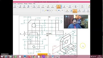 Orthographic Projections Machine Component Session 6