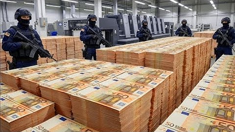Inside the Dollar-Printing Factory: From Paper to $100 Billion Currency — Full Process