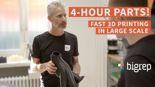 4-HOUR PARTS! Fast 3D Printing in Large Scale with the BigRep PRO