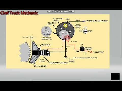TACHOMETER WIRING DIAGRAM AND TROUBLESHOOTING - YouTube