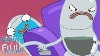 HYDRO and FLUID 🧪 Watching TV 😮 Funny Cartoons for Children