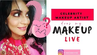 PART 2? Live Full Face of Makeup | Indian Bridal Makeup | Makeup Artist ChaiLinLew chitchat