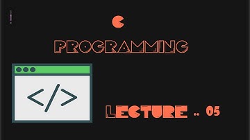 05 - C Programming ( Variables and Constants)