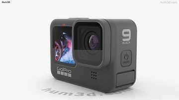 Gopro HERO9 Black 3D model by 3DModels.org