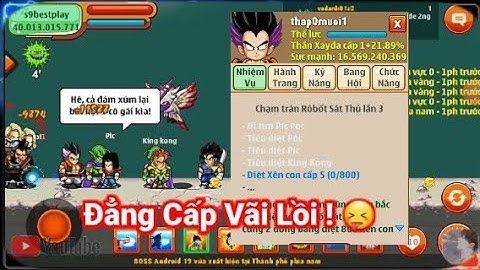 Ngọc Rồng Online - Làm Nhiệm Vụ Pic...Poc...King kong .... có gì khó !