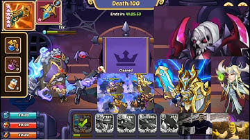 Tix solo Death 100 Aspen dungeon WITHOUT Punisher staff (f2p)