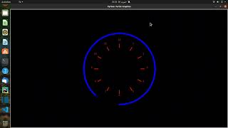 How to create clock | python turtle | python project Graphics#shorts Create Clock Graphics Using Python Turtle Shorts