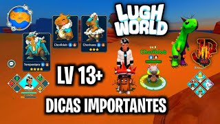 DICAS IMPORTANTES - LUGH WORLD #lughworld #pokemon #palworld 