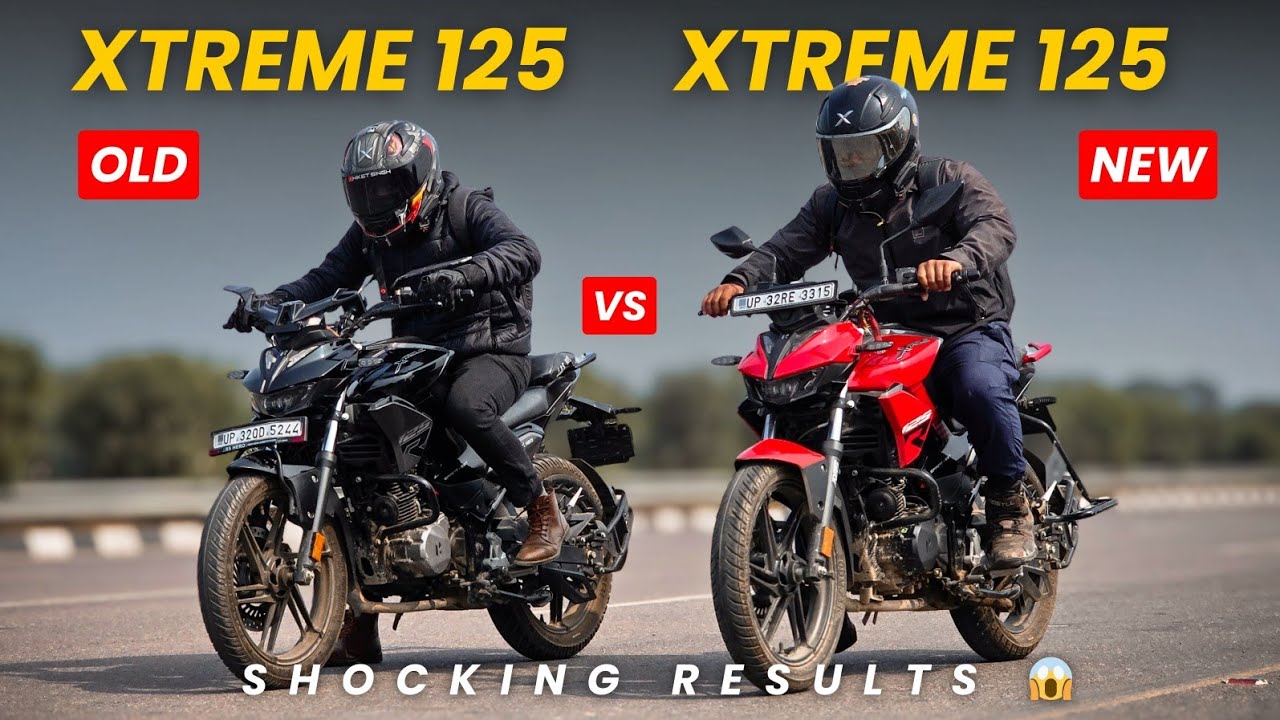 Xtreme 125R OLD vs NEW Drag Race 🔥| Does Ride-By-Wire Make It Faster? 