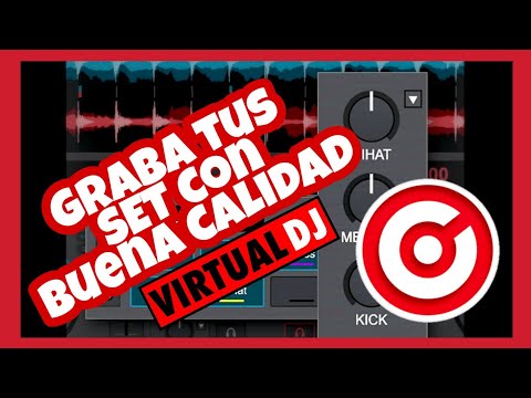 🔴 Cómo GRABAR tu DJ SET con buena CALIDAD en VIRTUAL DJ 2021 🎵