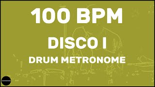 Disco | Drum Metronome Loop | 100 BPM