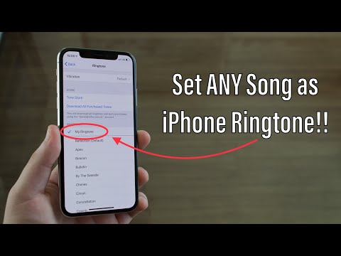 How To Set ANY Song As IPhone Ringtone (Free And No Computer)!