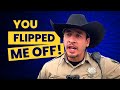 😂 Cop Goes Looking For Trouble And Finds It 😂
