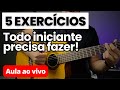 5 Exercícios Indispensáveis Que Todo Iniciante Precisa Praticar, Para Aprender Violão Mais Rápido!