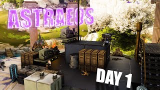Day 1 On ASTRAEOS With My NEW MEGATRIBE! ARK Ascended PvP