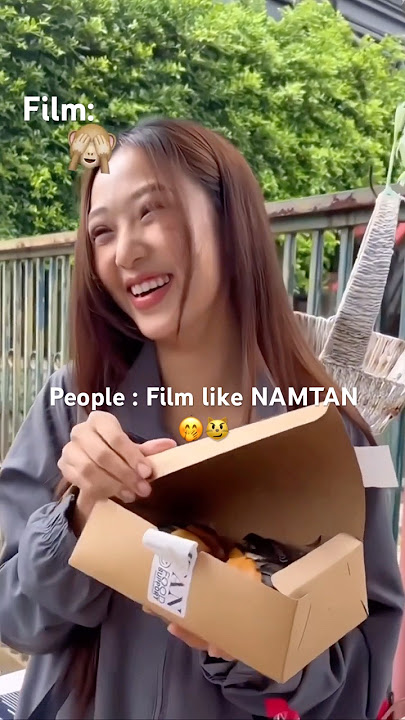 🗣:Film “likes NAMTAN.🤭😼#น้ำตาลฟิล์ม#namtanfilm#glseries#couple #lgbt #like #love #plutoseries #GL