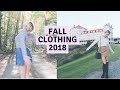 FALL CLOTHING 2018 * CUTE LOOKS ON A BUDGET