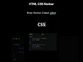 amazing navbar in html css #mrcodding #tutorial #viral #html