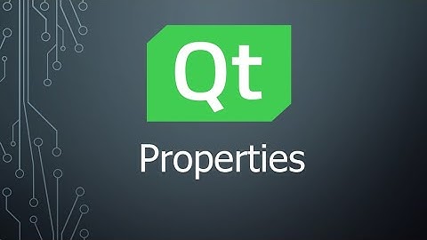 Understanding Properties in Qt – qProperty Explained