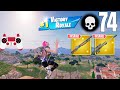 74 Elimination Solo Vs Squads Gameplay Wins (Fortnite x Lady Gaga Chapter 5 PS4 Controller)