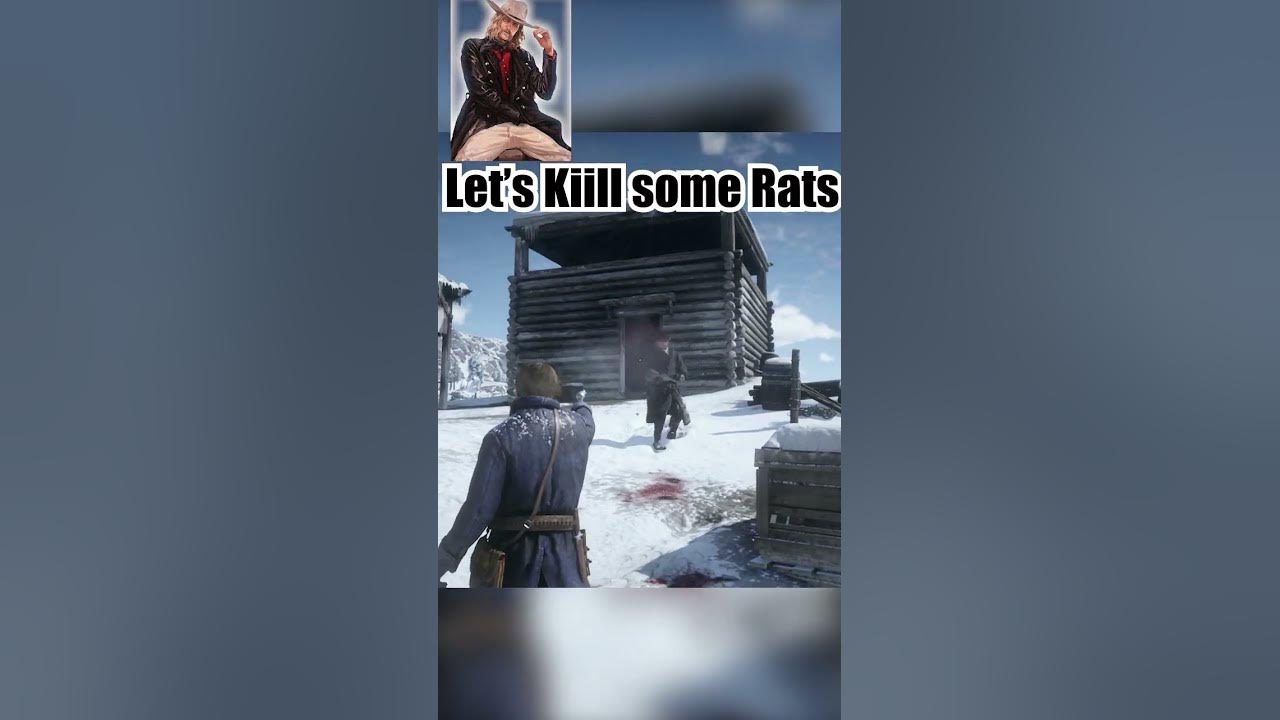 Perfect Rat carcass RDR2 #shorts